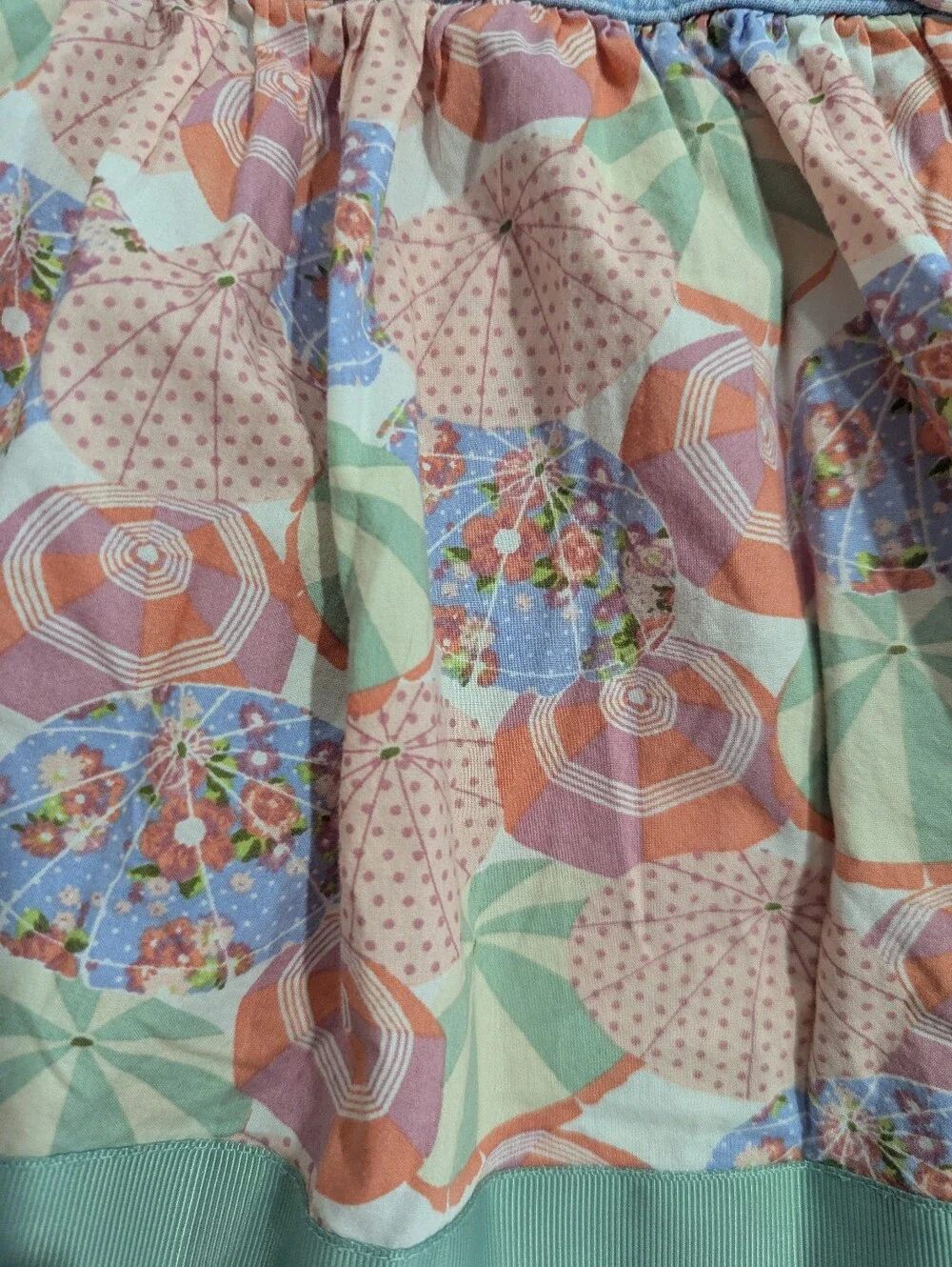 Matilda Jane Girls Whimsical Floral Umbrella Sun Dress Sz 4 *GUC So Cute! 🥰